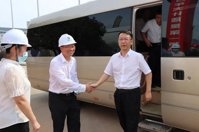 市委副書記、市政府黨組書記楊文斌視察市文旅集團 在建項目